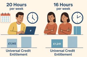 How will Universal Credit Allocated Based on Working Hours