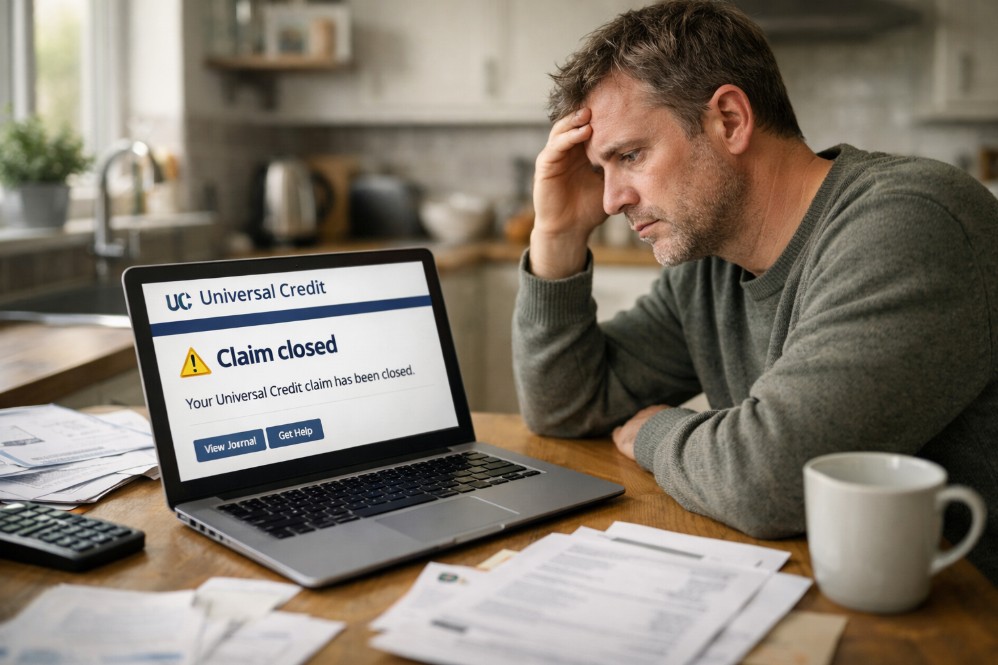 what happens when universal credit claim is closed