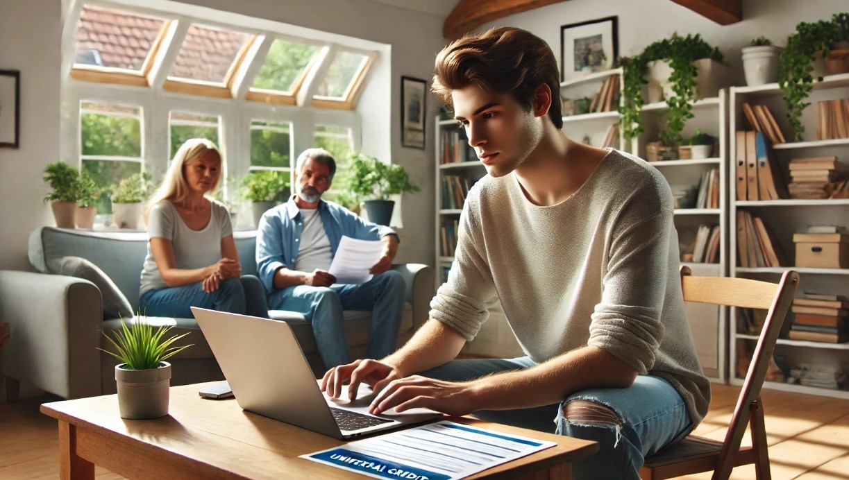 can i claim universal credit if i live with my parents