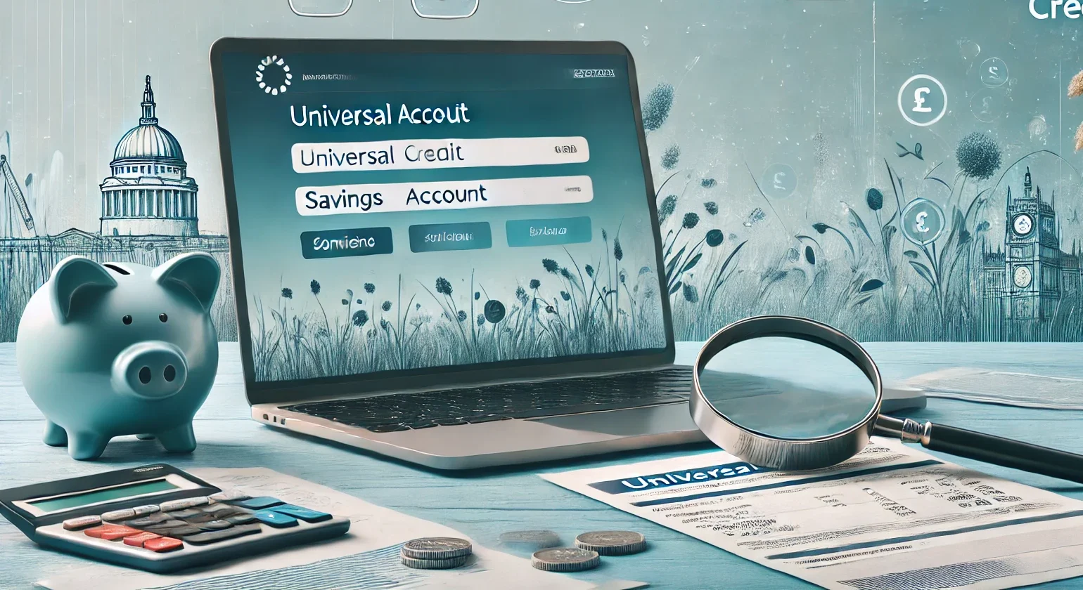 can universal credit check my savings account