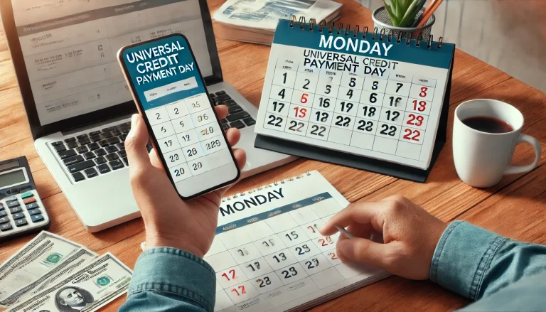 if my universal credit is due on a monday when will i get it