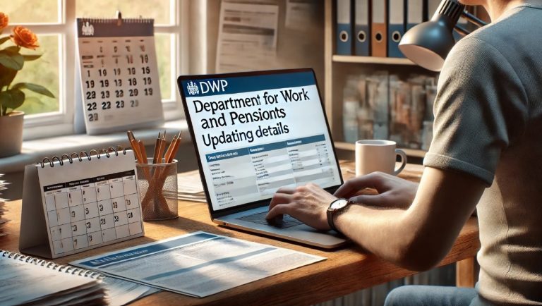 informing dwp of change of circumstances