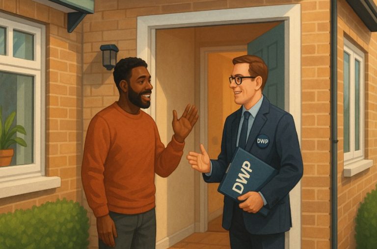 dwp officers may visit homes of benefit claimants for assistance