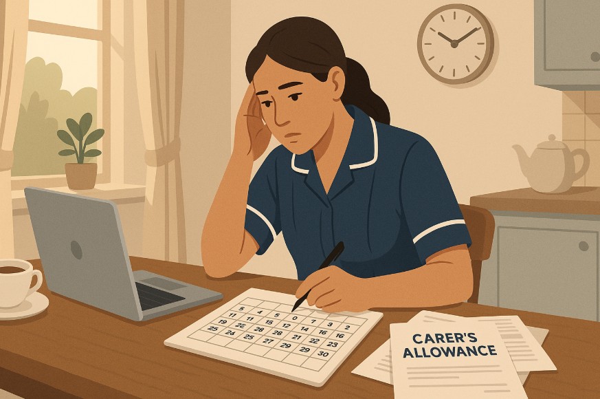 can carers allowance be backdated