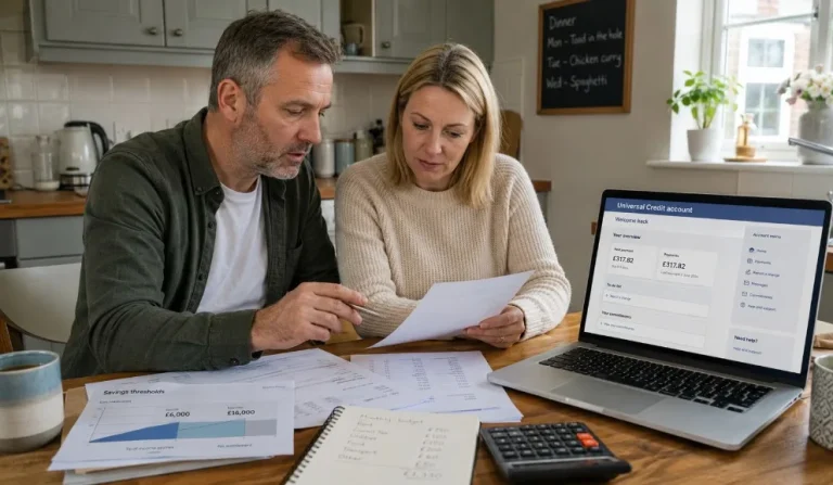 universal credit savings limit
