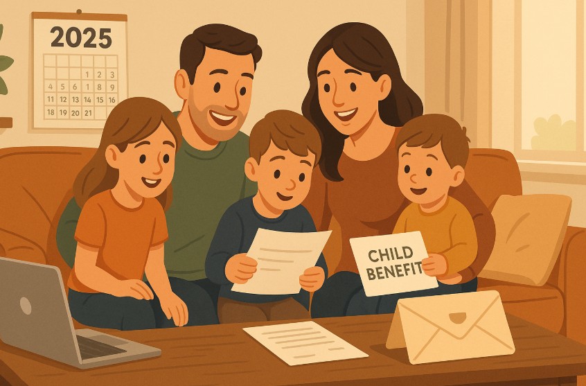 do you get child benefit for 3rd child