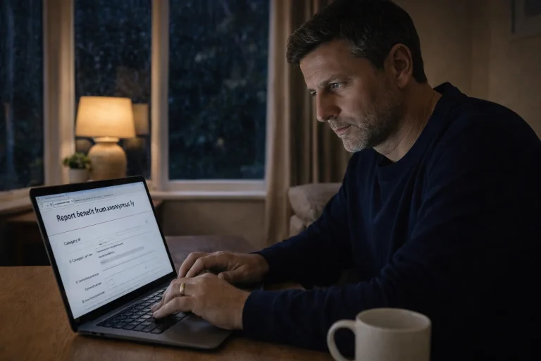 How to Report Benefit Fraud Anonymously