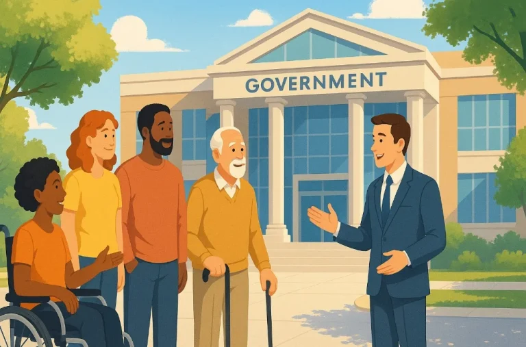 support for sick and disabled people to work