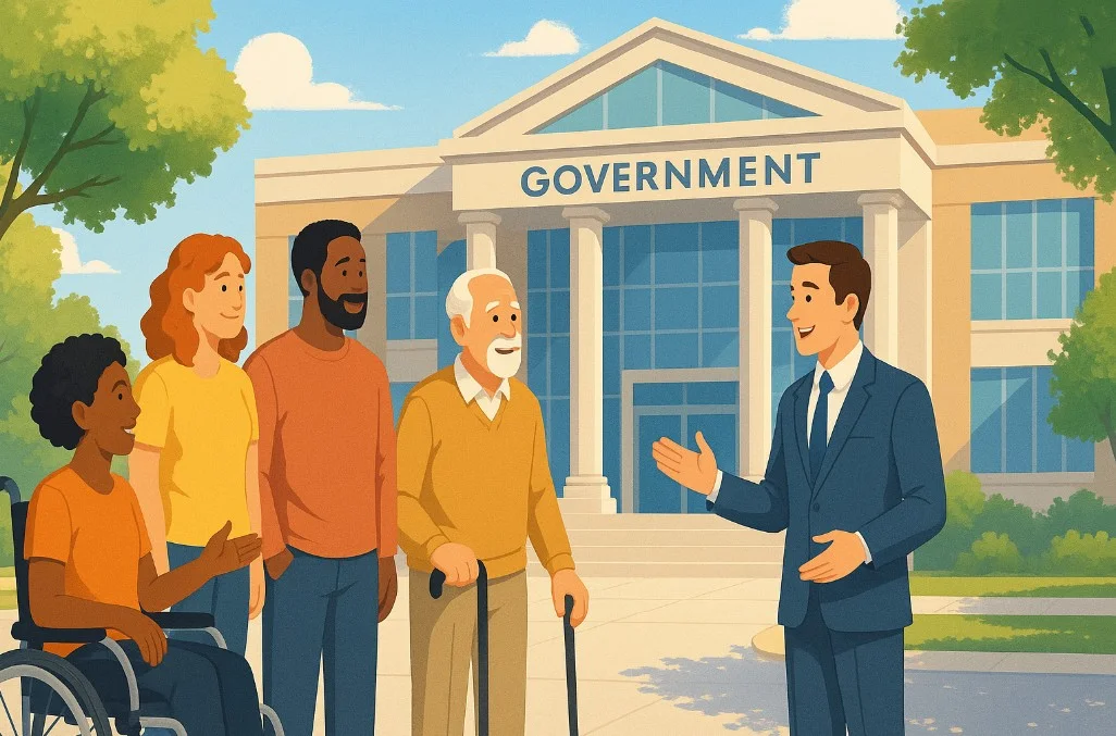 support for sick and disabled people to work