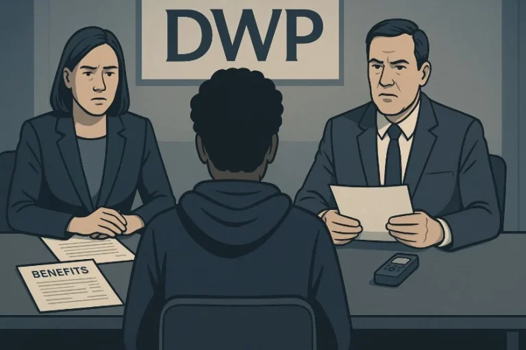dwp interview under caution