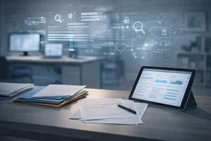 An advanced office desk