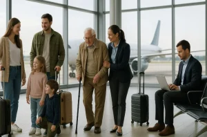 Are There Specific Tips for Families, Elderly, or Business Travellers to Improve Airport Comfort