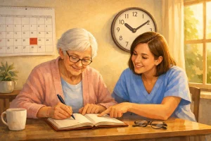 How Does a Care Diary Strengthen Your Application