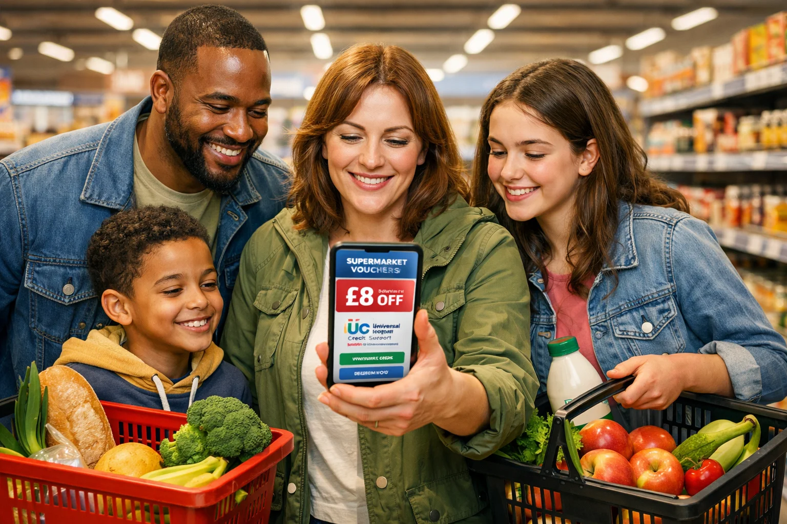 Supermarket Vouchers Universal Credit