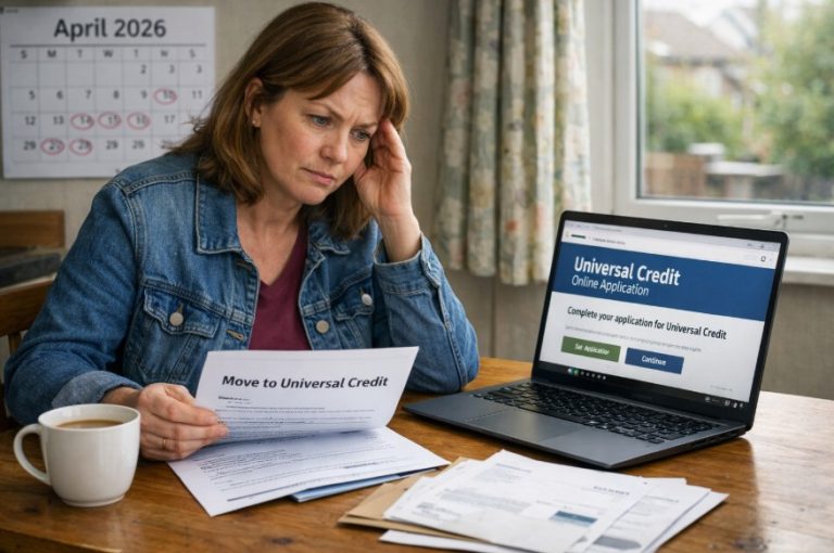 dwp stopped two benefits, requires action for universal credit transition